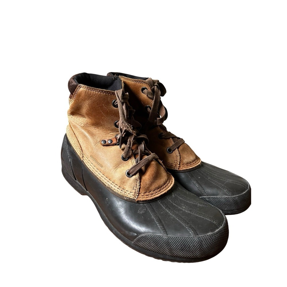 Sorel Men's  Ankeny NM2101-326 Waterproof Duck Boots Lace-Up, Size 12